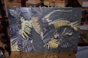 CZARNO-ZŁOTA TOREBKA UPOMINKOWA 26X32X10CM