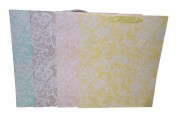 ELEGANCKA TOREBKA UPOMINKOWA 26X32X12CM Z BROKATEM