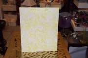 ELEGANCKA TOREBKA UPOMINKOWA 26X32X12CM Z BROKATEM