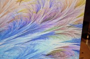 ELEGANCKA TOREBKA UPOMINKOWA 31X40X12CM Z BROKATEM MIX KOLORÓW