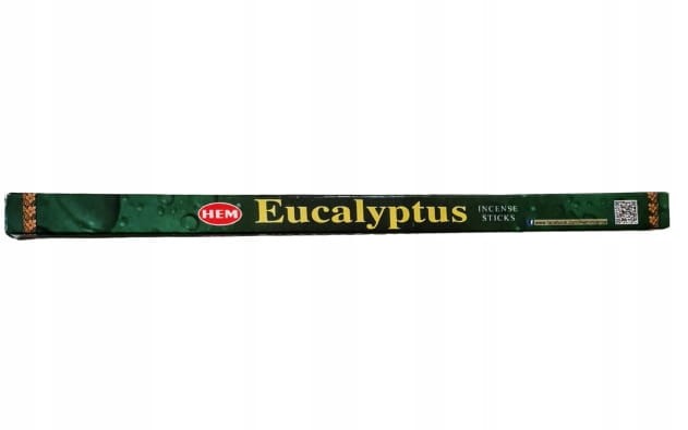 Indyjskie kadzidełka (HEM) 8 szt. EUCALYPTUS