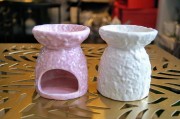 KOMINEK CERAMICZNY BIAŁY 8x9,5cm