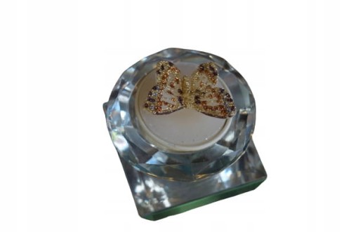 ŚWIECZKA TEALIGHT MOTYL BIAŁY