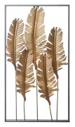 DEKORACJA ŚCIENNA METALOWA 100x55x5