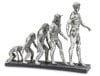 FIGURKA EWOLUCJA SREBRNA 43cm