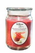 ŚWIECA SOJOWA WILLOW MANDARIN&amp;RASPBERRY