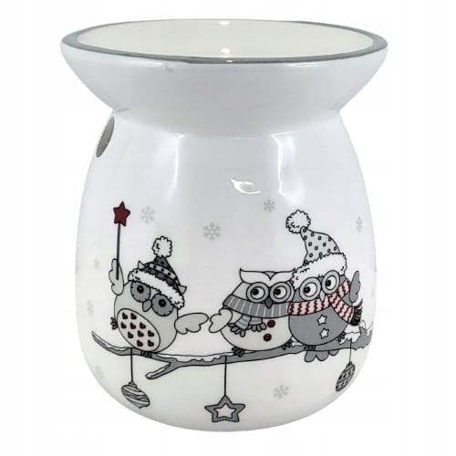 CERAMICZNY KOMINEK ZAPACHOWY NA OLEJKI SOWY