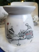 CERAMICZNY KOMINEK ZAPACHOWY NA OLEJKI SOWY