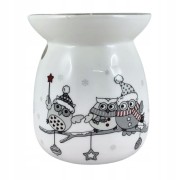CERAMICZNY KOMINEK ZAPACHOWY NA OLEJKI SOWY
