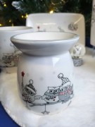 CERAMICZNY KOMINEK ZAPACHOWY NA OLEJKI SOWY