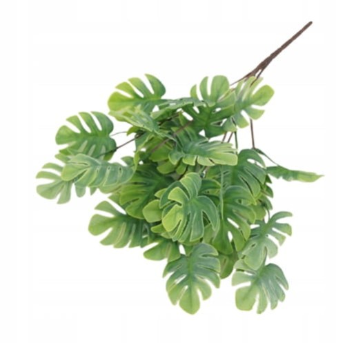 SZTUCZNA ROŚLINA MONSTERA ZIELONA