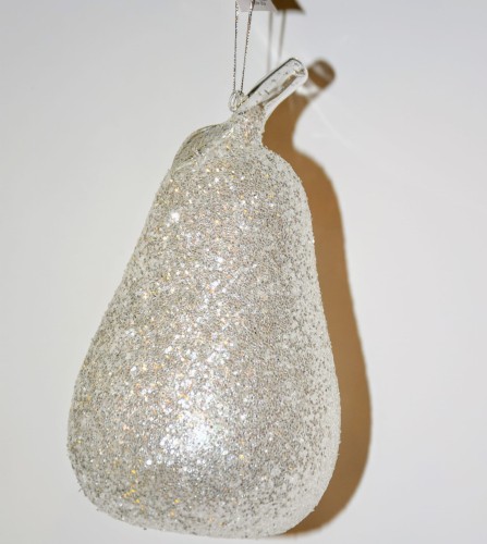 BOMBKA GRUSZKA SZKLANA DUŻA 11x20cm