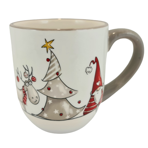 KUBEK Z CZERWONYM SKRZATEM MIKOŁAJEM 550 ML