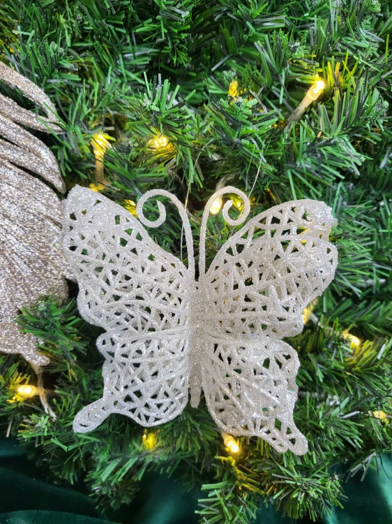 MOTYL ŚREDNI ZAWIESZKA SREBRNA