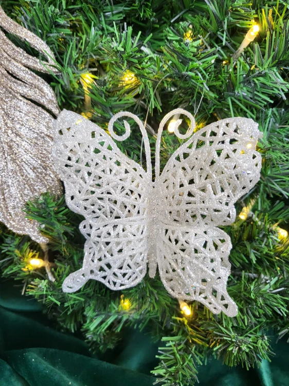 MOTYL ŚREDNI ZAWIESZKA SREBRNA