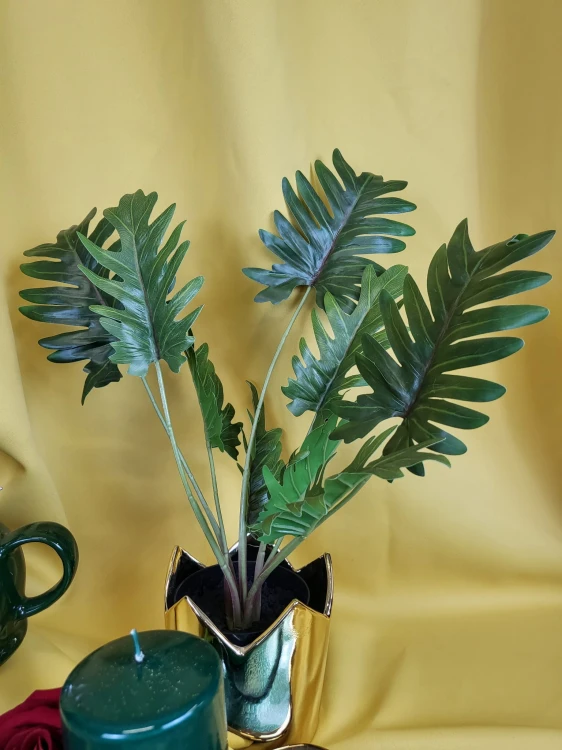 SZTUCZNA ROŚLINA DEKORACYJNA W DONICZCE 46 CM