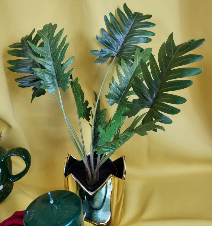 SZTUCZNA ROŚLINA DEKORACYJNA W DONICZCE 46 CM