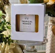 ZAPACHOWA ŚWIECA WOSKOWA W SZKLE CLASSIC MANGO