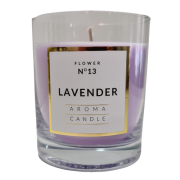 ZAPACHOWA ŚWIECA WOSKOWA W SZKLE CLASSIC LAVENDER