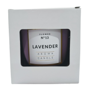 ZAPACHOWA ŚWIECA WOSKOWA W SZKLE CLASSIC LAVENDER