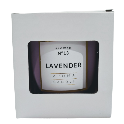 ZAPACHOWA ŚWIECA WOSKOWA W SZKLE CLASSIC LAVENDER