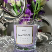 ZAPACHOWA ŚWIECA WOSKOWA W SZKLE CLASSIC LAVENDER