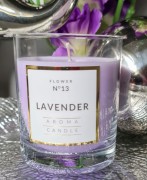 ZAPACHOWA ŚWIECA WOSKOWA W SZKLE CLASSIC LAVENDER