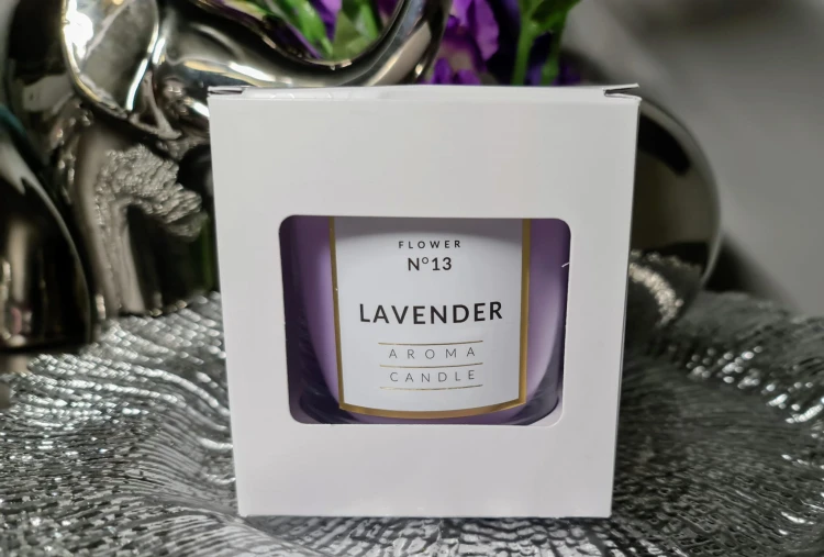 ZAPACHOWA ŚWIECA WOSKOWA W SZKLE CLASSIC LAVENDER