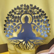 DEKORACJA ŚCIENNA BUDDA 35 cm