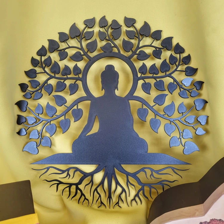 DEKORACJA ŚCIENNA BUDDA 35 cm