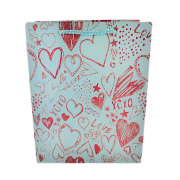 TOREBKA UPOMINKOWA 23X10X18 CM MIX SERCA