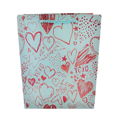 TOREBKA UPOMINKOWA 23X10X18 CM MIX SERCA