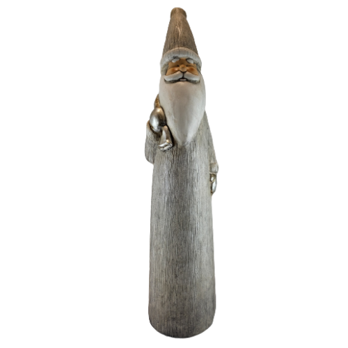FIGURKA MIKOŁAJ BEŻOWY WIELKI 61CM