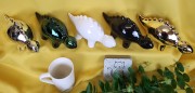 SKARBONKA CERAMICZNA DINOZAUR ZŁOTY