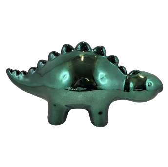 SKARBONKA CERAMICZNA DINOZAUR ZIELONA
