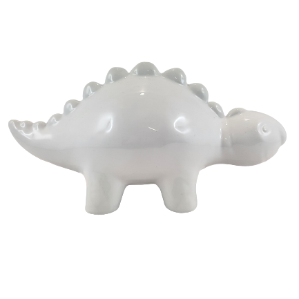 SKARBONKA CERAMICZNA DINOZAUR BIAŁY