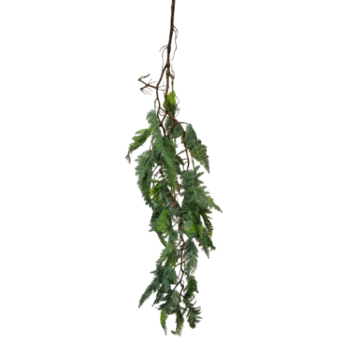 SZTUCZNA ROŚLINA ZWISAJĄCA BLUSZCZ 92 CM