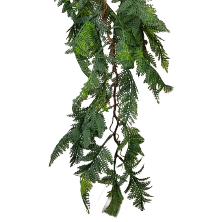 SZTUCZNA ROŚLINA ZWISAJĄCA BLUSZCZ 92 CM