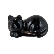 FIGURKA KOT CERAMICZNY BIAŁY lub CZARNY