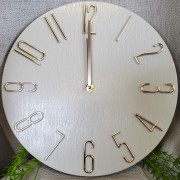 ZEGAR ŚCIENNY 30,5 CM MINIMALISTYCZNY NOWOCZESNY