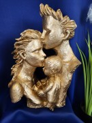 FIGURKA RODZINA ZŁOTA 30CM