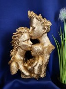 FIGURKA RODZINA ZŁOTA 30CM