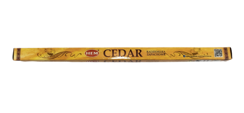 INDYJSKIE DŁUGIE KADZIDEŁKA ZAPACHOWE CEDAR
