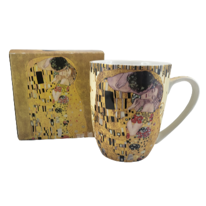 KUBEK KLIMT POCAŁUNEK 400ML