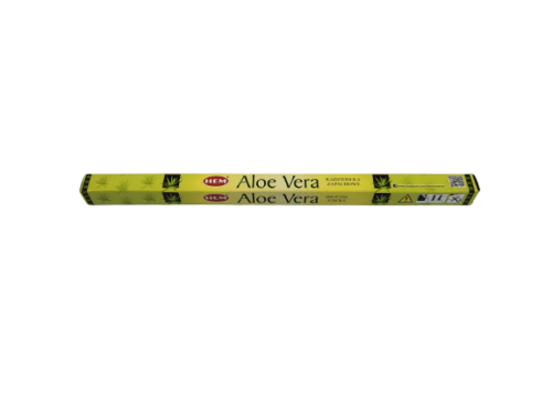 INDYJSKIE DŁUGIE KADZIDEŁKA ZAPACHOWE ALOE VERA