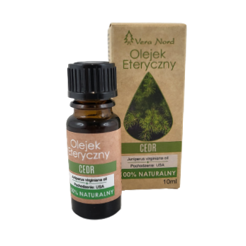 OLEJEK ETERYCZNY CEDR 100% NATURALNY