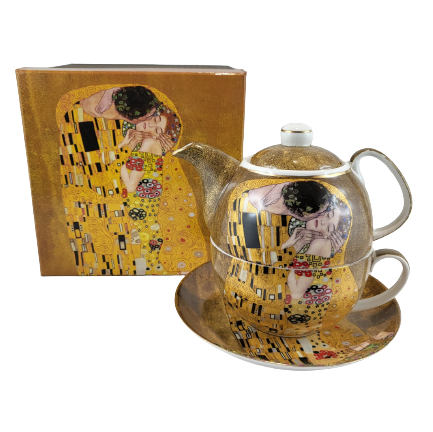 TEA FOR ONE KLIMT POCAŁUNEK ZŁOTY