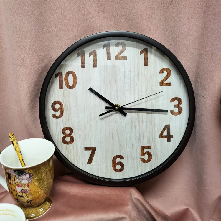 ZEGAR ŚCIENNY 30,5 CM MINIMALISTYCZNY NOWOCZESNY