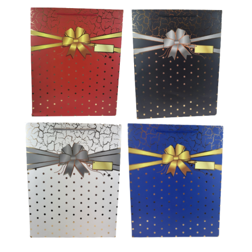 TOREBKA UPOMINKOWA MIX M 26x20x33 CM SZEROKIE DNO