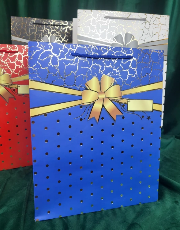 TOREBKA UPOMINKOWA MIX M 26x20x33 CM SZEROKIE DNO